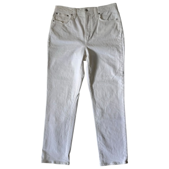 Madewell NWOT The Perfect Vintage Jean Cream White Denim, Size 29 - Picture 1 of 7